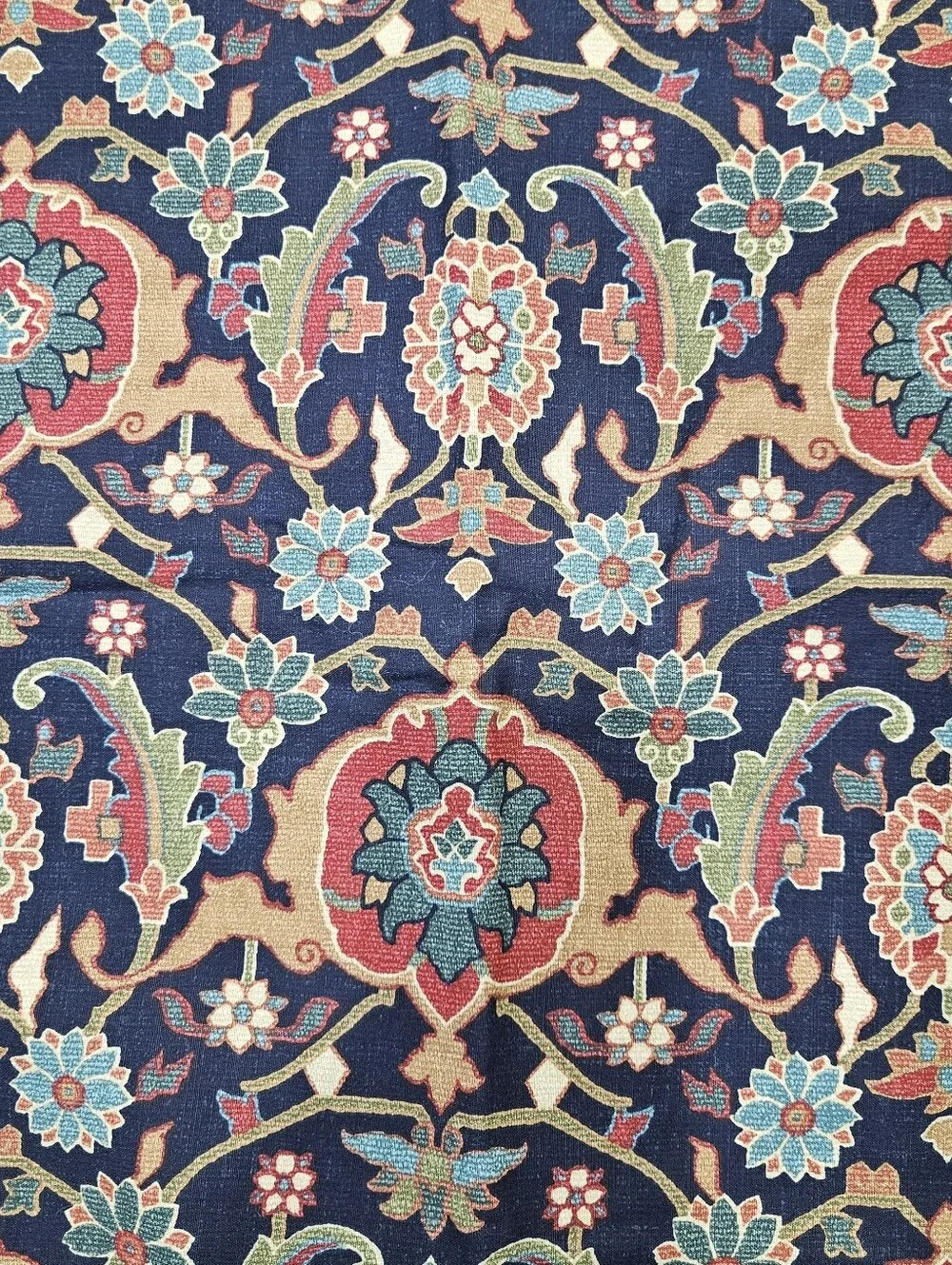 Ralph Lauren Chaps Brompton Hall Jacobean Floral F/Q Comforter & STD Shams NWOT